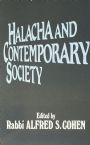 Halacha and Contemporary Society